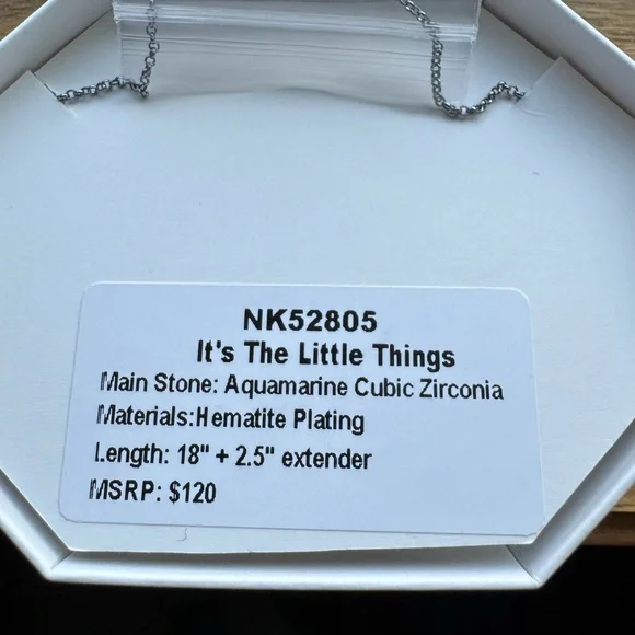 Bomb Party March 2025 Birthday collection necklace. “It’s the Little Things” - Picture 3 of 4